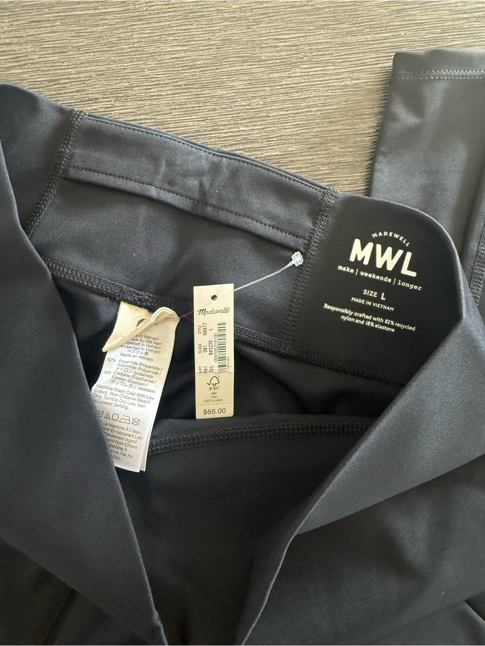 Madewell MWL Form High-Rise 25" Leggings - Picture 6 of 8